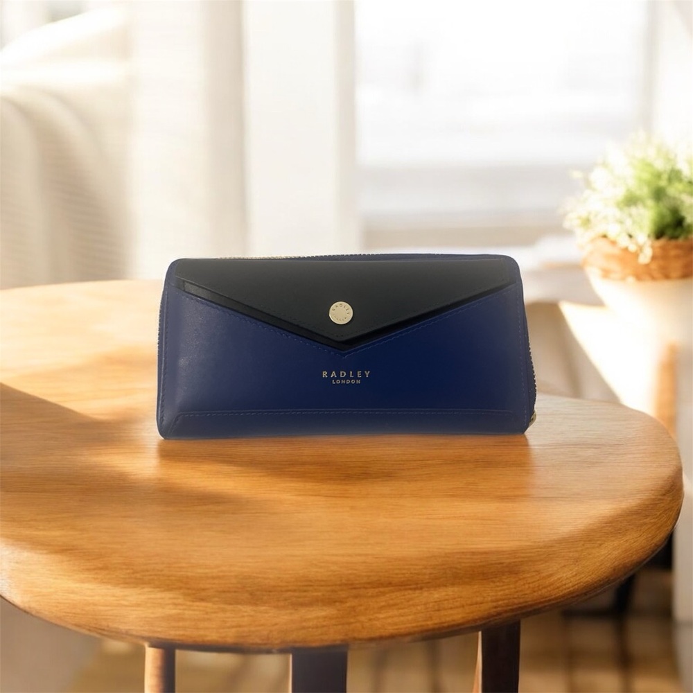 Radley London 2 piece Royal blue and black and grey wallet
